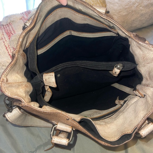 Bed Stu Tan Leather Shoulder Bag - Picture 3 of 5